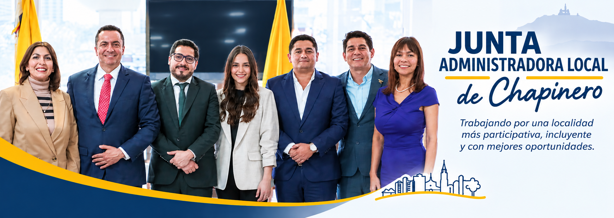 Foto de los Integrantes de la Junta Administradora Local de Chapinero