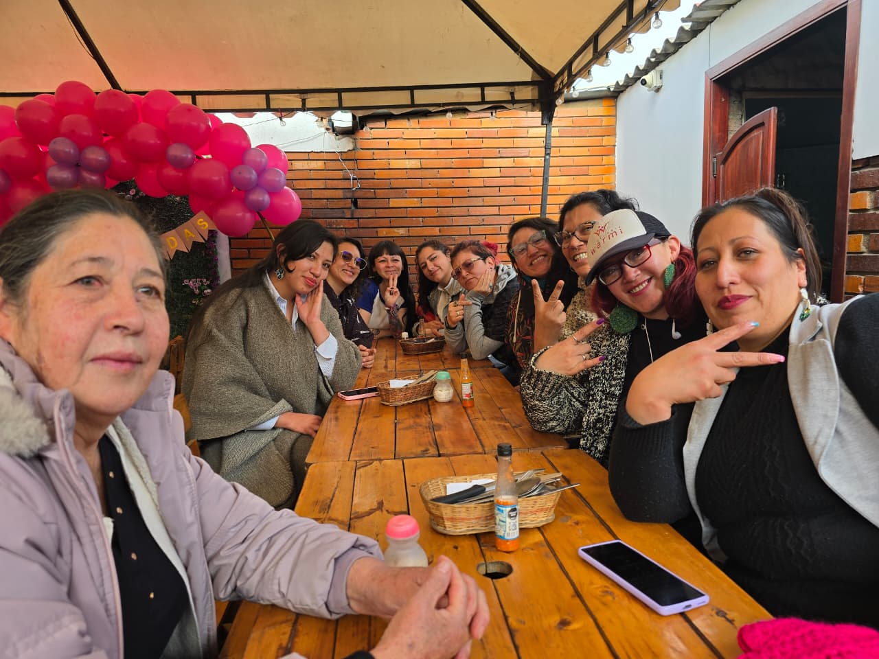 Las mujeres de Usme disfrutaron su cierre de formación en Nobsa