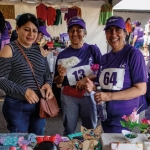 Conmemoración del 8M en Barrios Unidos