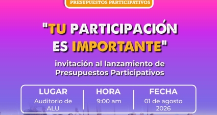 Lanzamiento Presupuestos Participativos en Usme