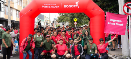 Puente Aranda recolectó más de 7.400 kilos de residuos durante la carrera ambiental “Plogging” y fortaleció la cultura ciudadana