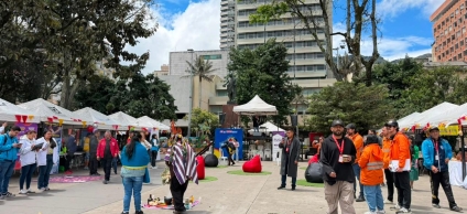 La estrategia hace parte de las acciones de recuperación y resignificación del Parque Santander.