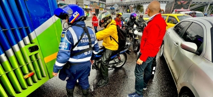 En Kennedy se inmovilizan 53 motos por invadir zonas peatonales en La Igualdad
