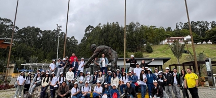 Escuela de Patrimonio de Usme en salida a Zipaquirá