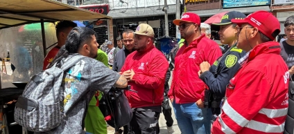 Los Mártires recuperó 260 m² de espacio público en operativo