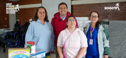 Puente Aranda fortalece la inclusión con la entrega de ayudas técnicas para personas con discapacidad