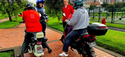 Kennedy declara Cero Tolerancia, al tránsito de motocicletas en andenes y parques
