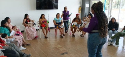 Mesa Intercultural Mujer Embera San Cristóbal