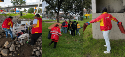 La jornada, liderada por equipos de prevención, seguridad y convivencia de la Alcaldía Local de Barrios Unidos, contó con el acompañamiento de la Secretaría de Seguridad, la Policía Nacional, Integración Social y otras entidades distritales. 