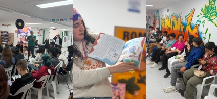 Muestras artísticas realizadas por lo jóvenes del programa
