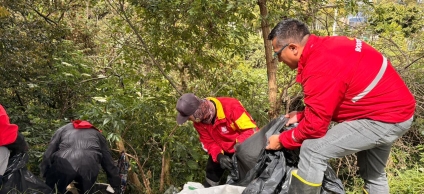 Con acciones de limpieza y prevención retiramos residuos que afectan nuestras fuentes hídricas, reducimos riesgos en temporada de lluvias y cuidamos la vida de nuestra comunidad.