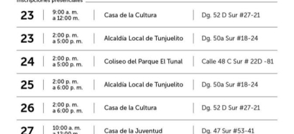 Fotografía relacionada con: Tunjuelito abre inscripciones para fortalecer iniciativas recreodeportivas de la comunidad