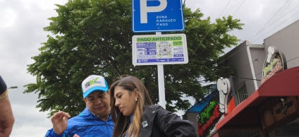 Villa Mayor estrena zona de parqueo pago para mejorar la movilidad y el uso del espacio público
