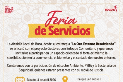 Feria de Servicios en Bosa
