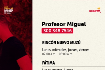INSCRIPCIONES 2026 DE GIMNASIOS PÚBLICOS - ALCALDÍA LOCAL DE TUNJUELITO