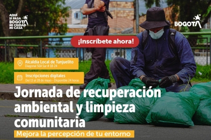 Jornada de recuperación ambiental y limpieza comunitaria Mejora la percepción de tu entorno