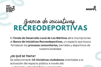 Convocatoria de recreación y deporte