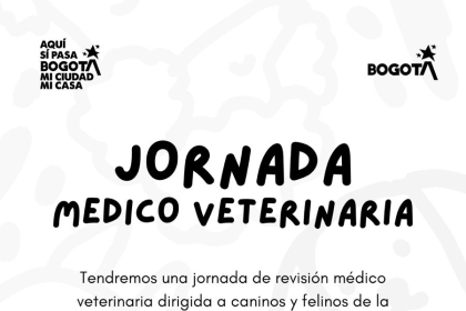 Jornada Veterinaria para todas nuestras mascotas.