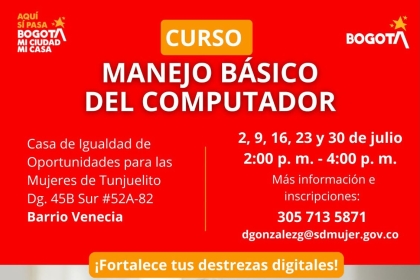 Curso Manejo Básico del Computador