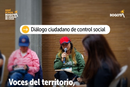 Diálogo ciudadano de control social