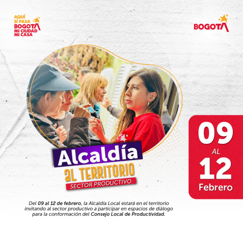 Alcaldía al Territorio – Sector Productivo 