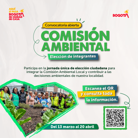 Comisión Ambiental (convocatoria) en Antonio Nariño