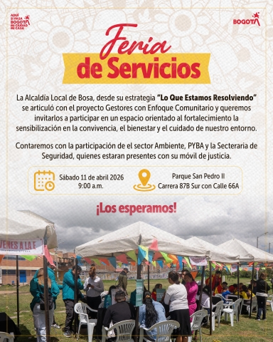 Feria de Servicios en Bosa