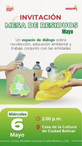 Mesa de residuos