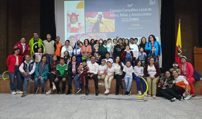 Encuentro ClONNA en Usme, donde se escuchan las voces de nuestros niños, niñas y adolescentes
