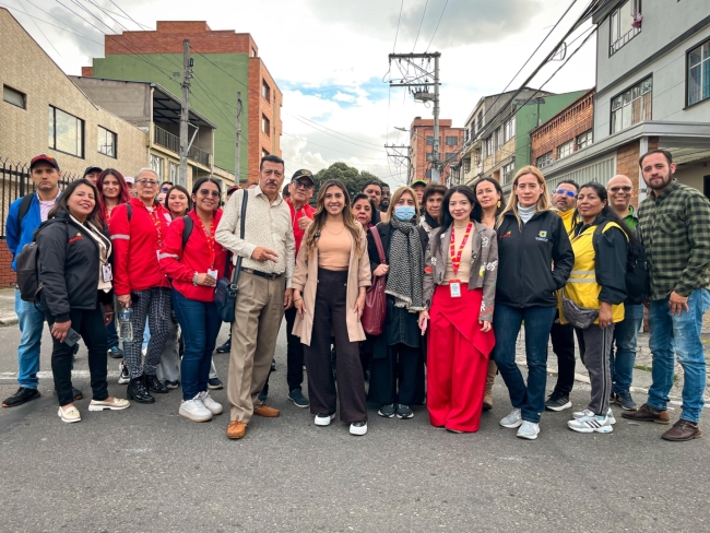 Estrategia Metro a Metro llegó a Ciudad Jardín en su sexto recorrido territorial en Antonio Nariño
