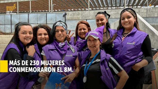 Conmemoración del 8M - Alcaldía Local de Los Mártires