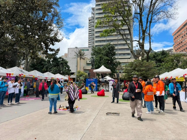 La estrategia hace parte de las acciones de recuperación y resignificación del Parque Santander.
