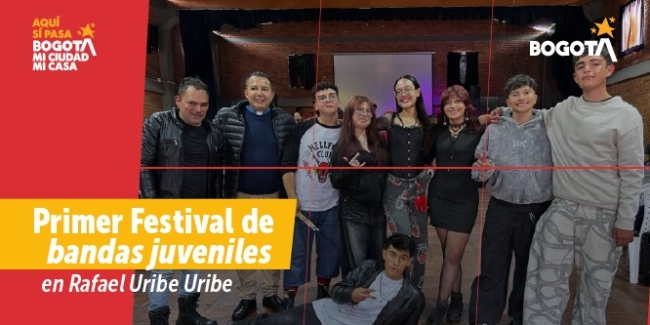 Banda ganadora en el Festival de Bandas de Rafael Uribe Uribe