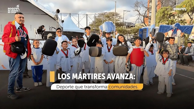 Los Mártires celebró el cierre de semestre de sus Escuelas Deportivas