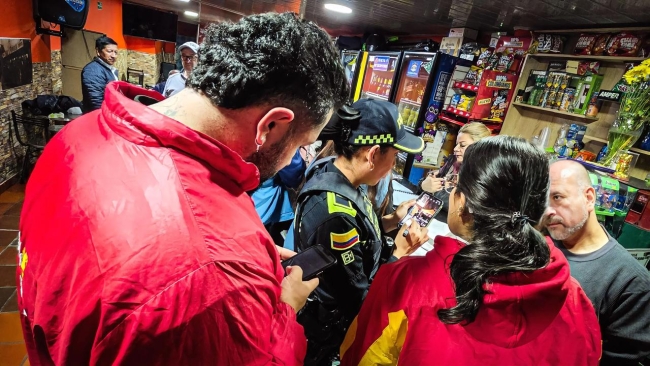 Inspección y control fortalecen el orden y la convivencia en Los Mártires