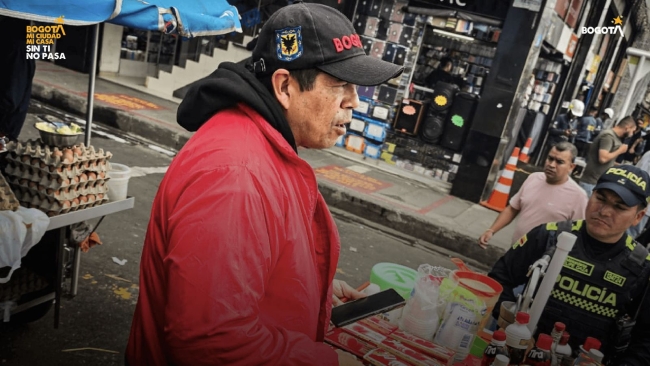  Los Mártires fortalece la movilidad peatonal