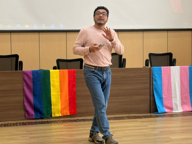 Intervención de Fabian Flórez sobre lenguaje inclusivo y diversidad en Usme