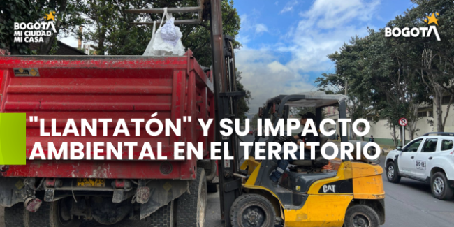 Los operativos "Llantatón" y su impacto ambiental en el territorio