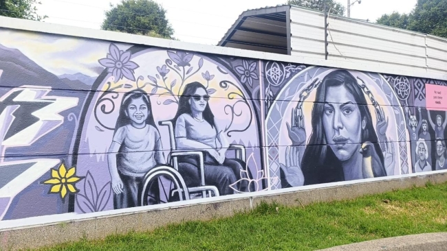 Más de 300 casos de delitos sexuales impulsan mural contra el acoso callejero en Kennedy