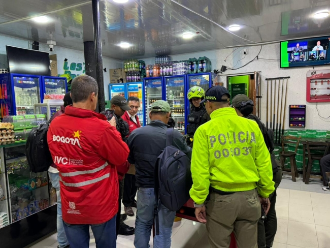 Se realizó la suspensión temporal de un establecimiento por ocho días y la verificación de 10 puntos en el sector