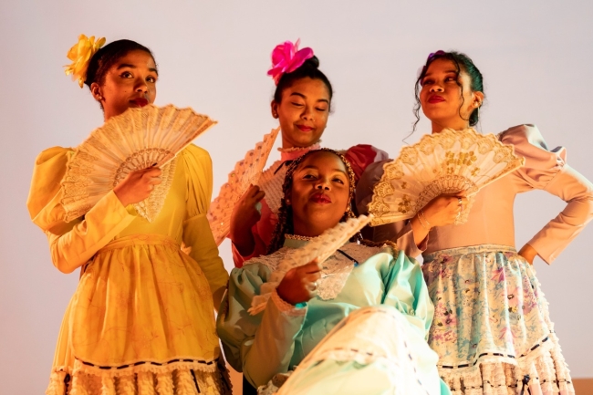 Mujeres del pueblo Raizal en Bogotá