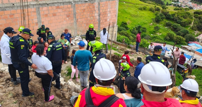 En el sector de Entrenubes se adelantó operativo de desmonte de ocupaciones ilegales 