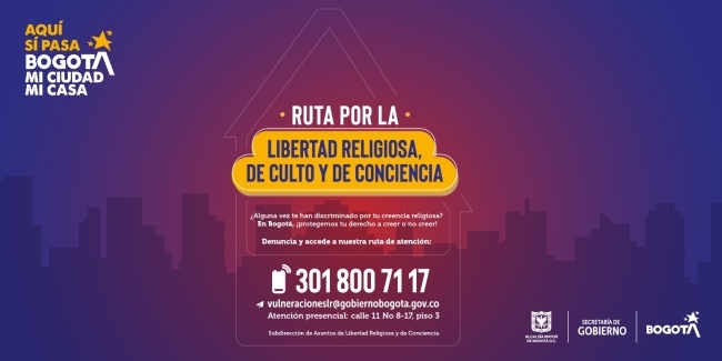 Logo Ruta por la Libertad Religiosa, de Culto y de Conciencia 