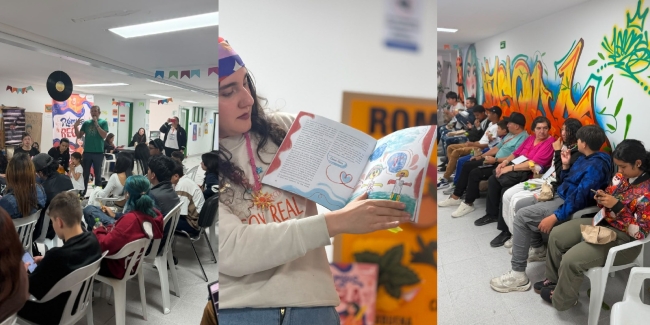 Muestras artísticas realizadas por lo jóvenes del programa