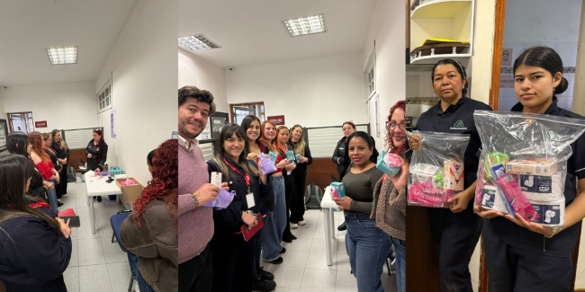 Acciones de salud  menstrual entre funcionarios