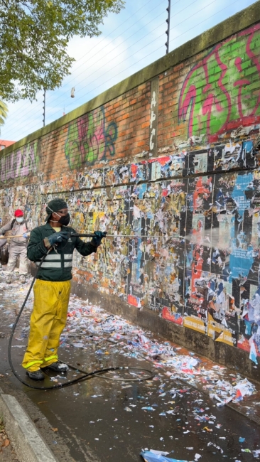 Jornada de embellecimiento en la Calle 75