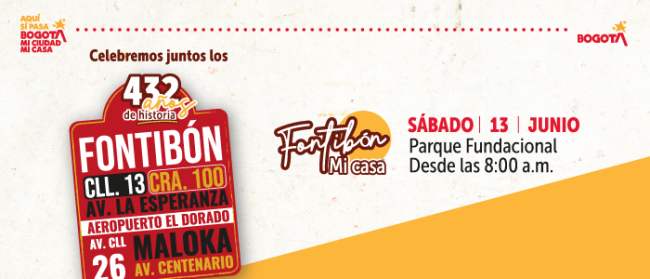 Fontibón celebra 432 años de historia con una gran fiesta cultural, artística y comunitaria