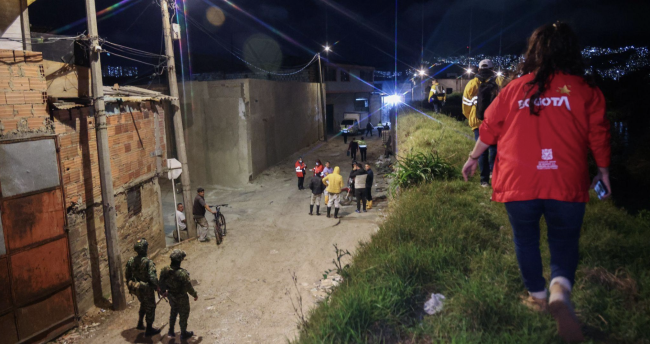 Intervención y limpieza ambiental en el Jarillón de San Benito, Tunjuelito