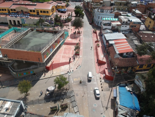 malla vial candelaria