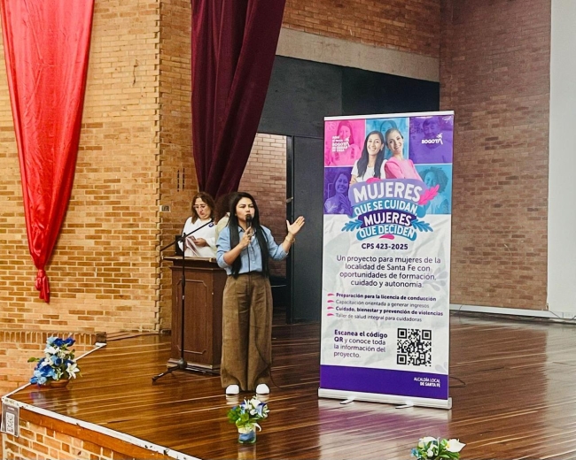 Con este proyecto se busca fortalecer la autonomía económica de las mujeres de la localidad. 